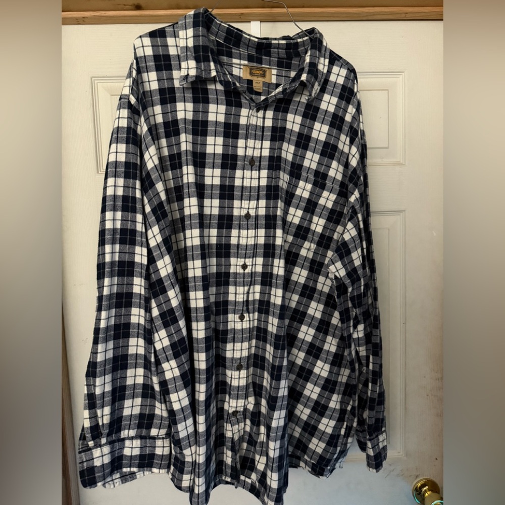 3XLT men’s flannel